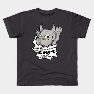 Grumpy Gargoyle speak up Kids T-Shirt